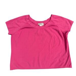 Coldwater Creek Women’s Top Size Plus 1X Pink Short Sleeve Top